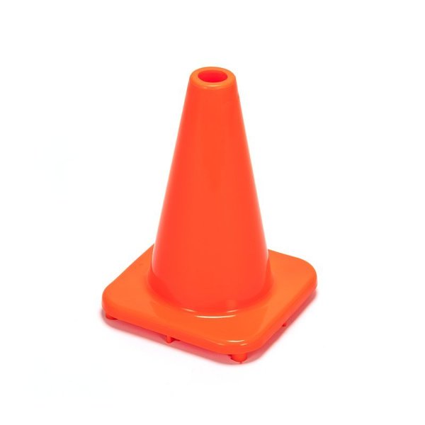 Home Plus Orange Safety Cone 12 in. H X 8.3 in. W HD0200